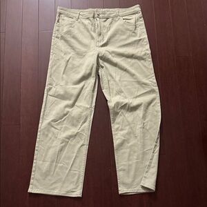 Divided Beige Boot Cut Pants